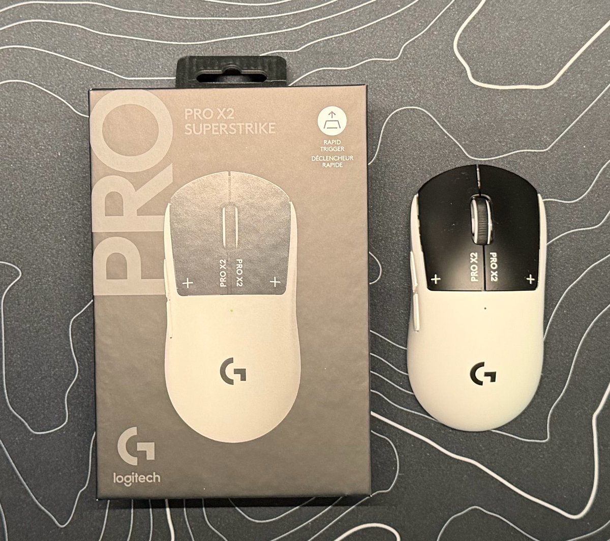 Chancerunk1025's tweet photo. 👾 SALE 👾

Logitech Superstrike Pro X2

$125 shipped OBO

Had grip tape installed so no wear. Includes all original packaging and dongle as well as aftermarket skates installed https://t.co/C79Dv4boh0