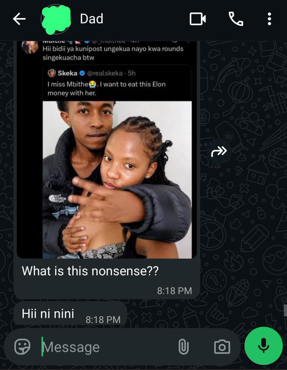 realskeka's tweet photo. Watu wengine ukua na umama sana. Sasa mbona utumie mzazi unafikiria nikipost sijui vitu nafanya? https://t.co/5Z4n1wlSbC