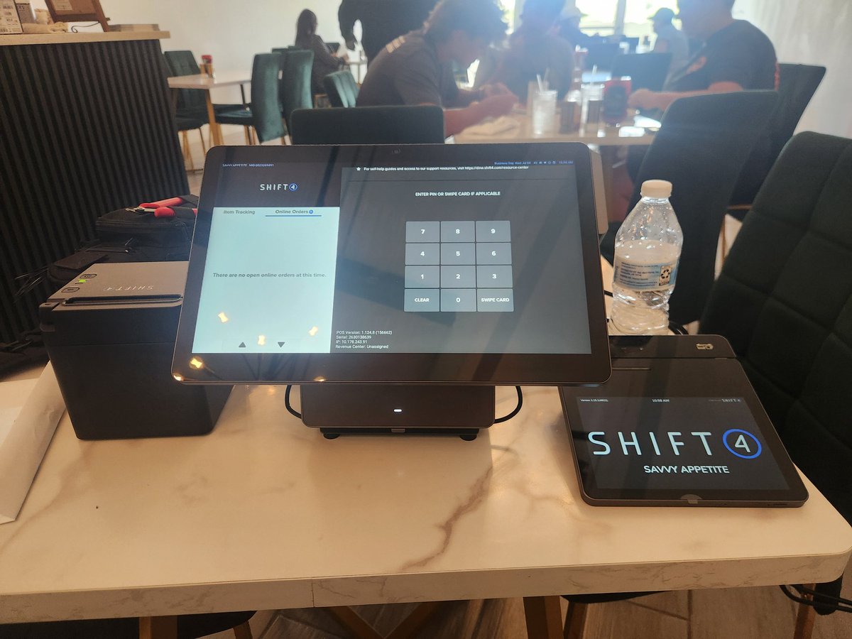 LucoP_Skytab's tweet photo. Let's Welcome SAVVY APPETITE to the Shift4 Dine family, Today we setup the unit and trained the customer @Shift4 #skytabPOS https://t.co/bBzvVlBZ4T
