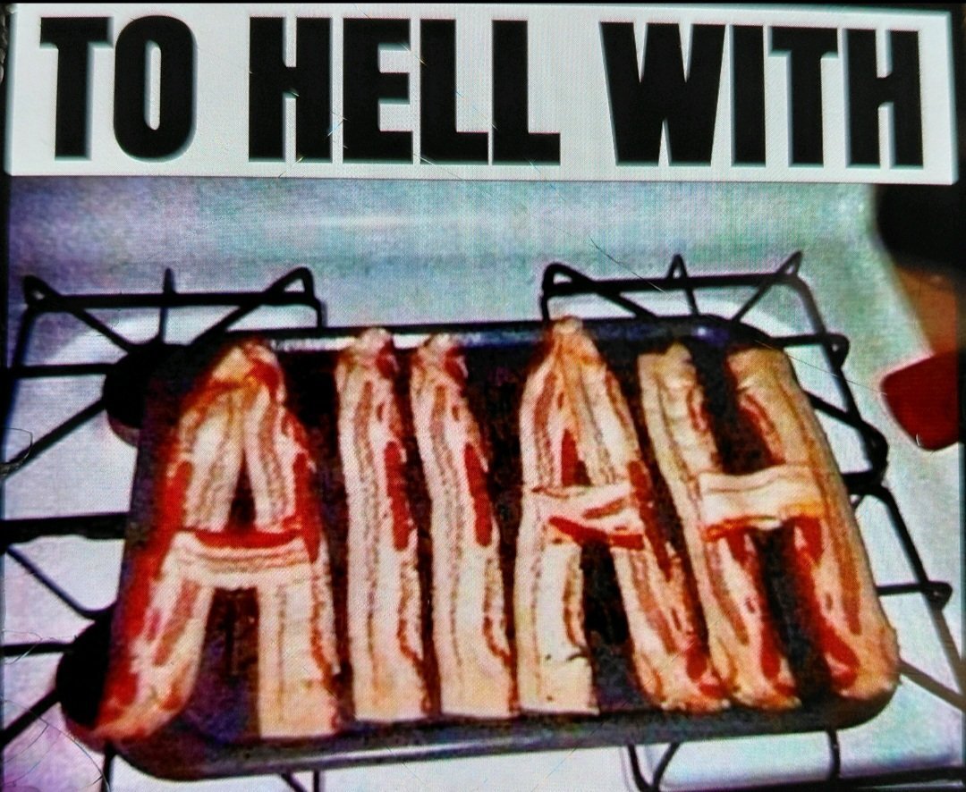 muhammadfvcker's tweet photo. bacon everyday keeps the goat fuckers away

fuck islam https://t.co/59ZCAkCGja