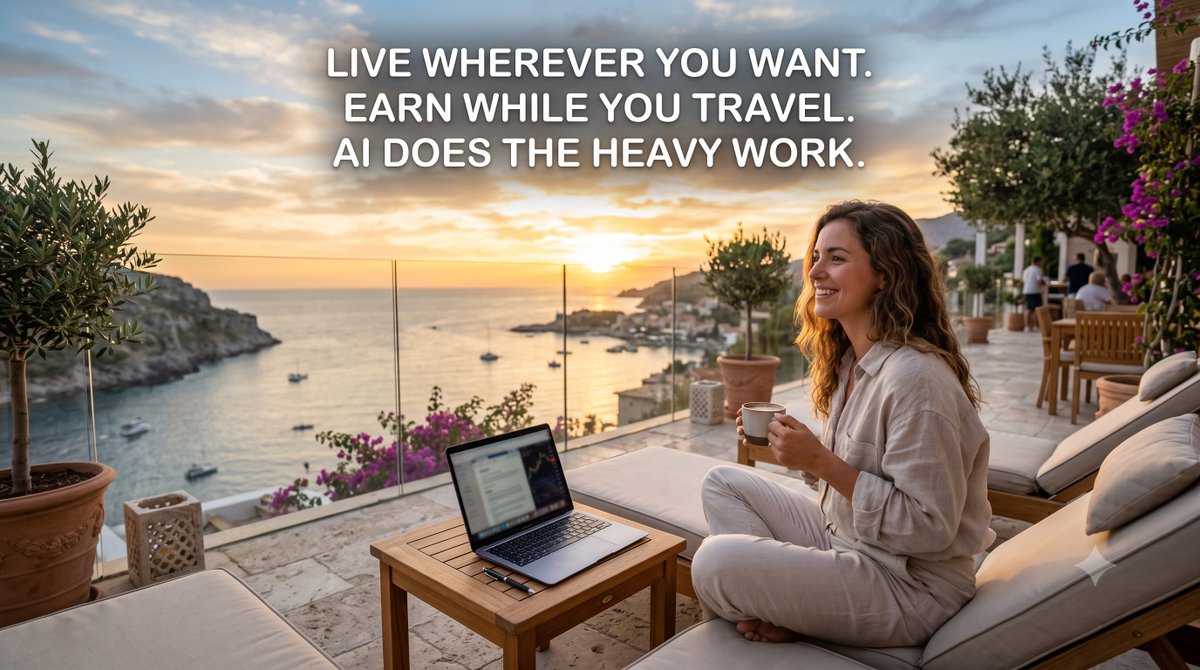 ViralsVidsForU's tweet photo. 🌴 Stop trading time for money. Start building systems that work for you.

While the traditional setup keeps you anchored to one place, AI unlocks the entire world. It’s not about working less—it’s about working smart. 🚀

Where would you drop your laptop next? 👇

#DigitalNomad #AIAutomation #LaptopLifestyle #Freedom