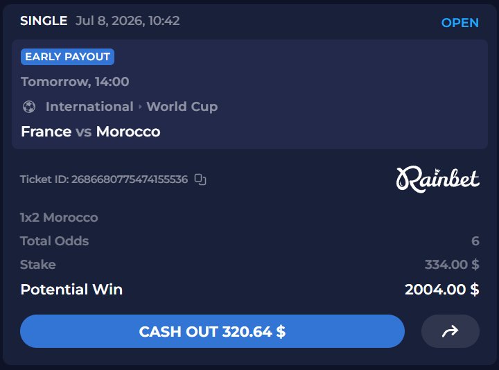 TrollFootball's tweet photo. Congrats Morocco, cause Infantino doesn’t want France in the final. Argentine refs got it covered. https://t.co/cLIwpFzc2n
