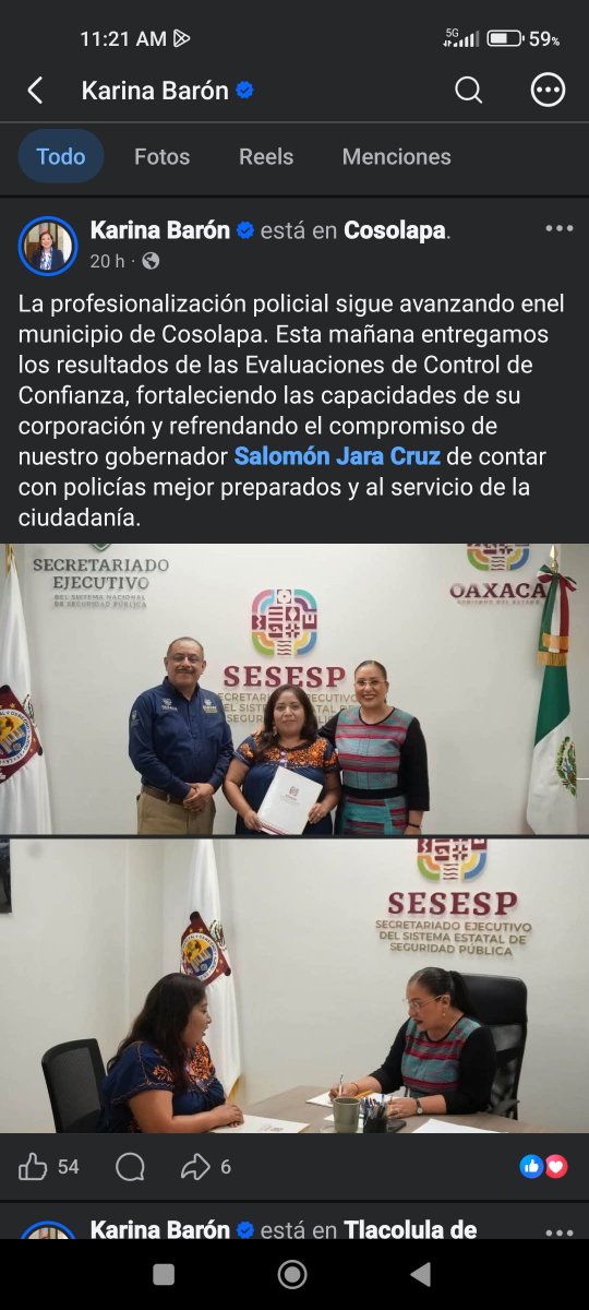 n_caballer0's tweet photo. El protegido y compadre de @KarinaBaronO Donato López Sánchez pregona en pasillos del @SESESP_GobOax que será el susesor ante la salida de su madrina por eso ya lo llevan a tomar café y galletas para continuar el nogocio #Oaxaca @jesusromerooax @salomonj @SESNSP @HonestidadOax https://t.co/qi4rB4nl4C