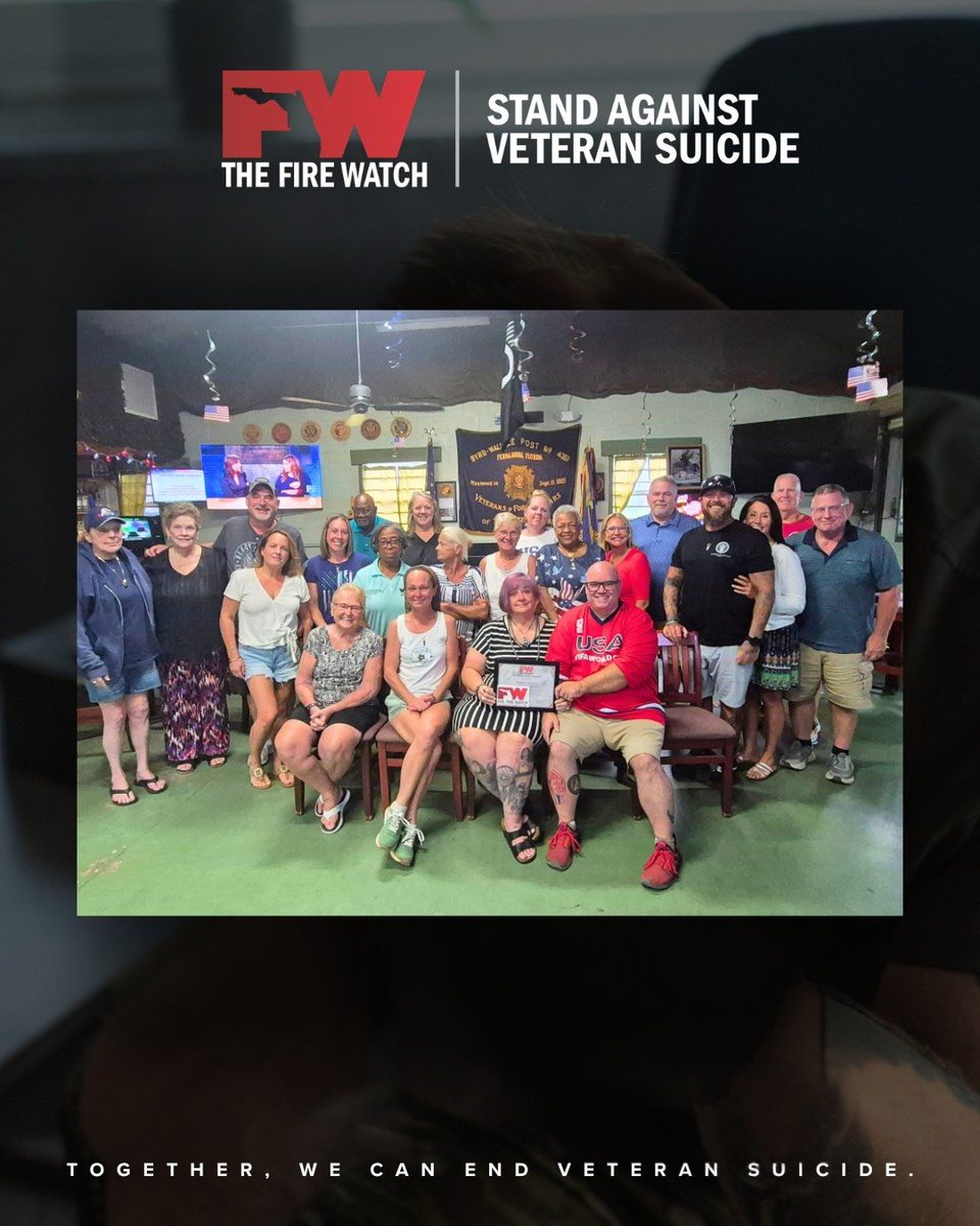 YourTurnToStand's tweet photo. Congratulations to our newest Veteran Safe Places: Building Battle Buddies, and VFW 4351 🇺🇸
These organizations have committed to supporting Veterans by recognizing the signs of crisis and helping connect them with the resources they need.
#yourturntostand https://t.co/fRJueXwZ3d