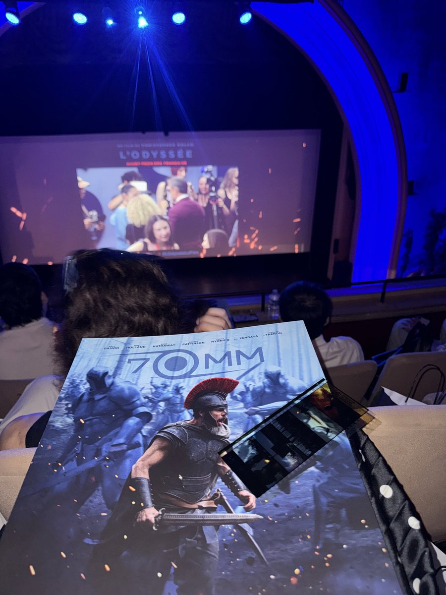 hlwdvibes's tweet photo. Avant-première L’Odysée au Grand Rex🍿 https://t.co/H9ZDblxEx0