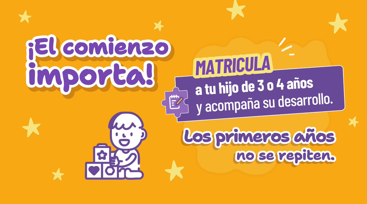 DHumanoEc's tweet photo. 📚✨ Cada etapa abre nuevas oportunidades para aprender y crecer.
Si tu hija o hijo formó parte de los servicios de Desarrollo Infantil, llegó el momento de dar el siguiente paso hacia la educación inicial. 🏫👧👦
Infórmate sobre las fechas de matrícula y recibe el acompañamiento necesario para iniciar esta nueva etapa con confianza.
#GobiernoDelEcuador