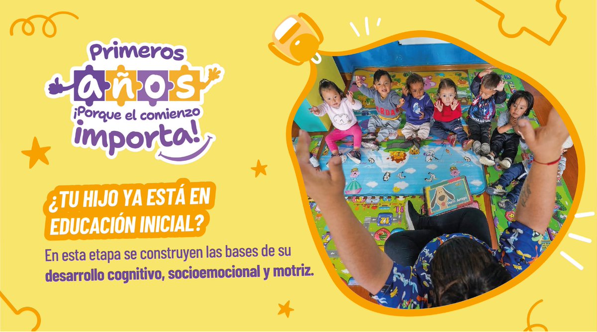 DHumanoEc's tweet photo. 📚✨ Cada etapa abre nuevas oportunidades para aprender y crecer.
Si tu hija o hijo formó parte de los servicios de Desarrollo Infantil, llegó el momento de dar el siguiente paso hacia la educación inicial. 🏫👧👦
Infórmate sobre las fechas de matrícula y recibe el acompañamiento necesario para iniciar esta nueva etapa con confianza.
#GobiernoDelEcuador