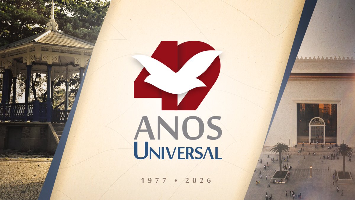 IgrejaUniversal's tweet photo. 49 anos de história e um objetivo: obedecer ao Senhor Jesus, que disse: "[...] Ide por todo o mundo, pregai o evangelho a toda criatura." (Mc 16:15). E, nesta quinta-feira (9), com a Terapia do Amor especial, começa a contagem regressiva para o Jubileu de Ouro da Universal! ❤️🥰