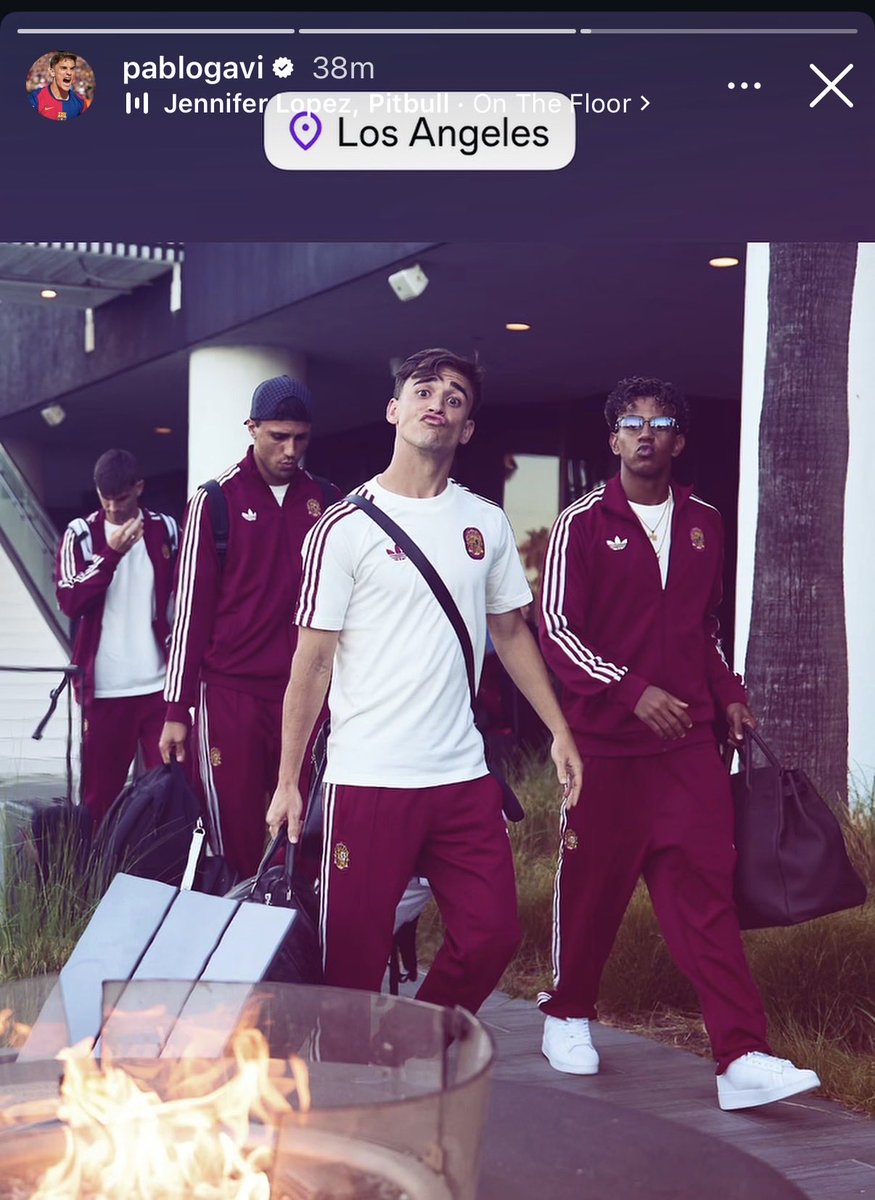 BarcaUniversal's tweet photo. Gavi via IG. https://t.co/RXjgXtKvzQ