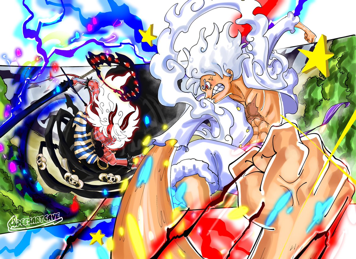 DeesArtCave's tweet photo. #ONEPIECE #ワンピース #ONEPIECE1187 #ONEPIECE1188
Quick thingy because I need my goat to lock in. YEAAH WHOOP HIS ASS LUFFY 🙏😭 https://t.co/XDvLtRBlbE