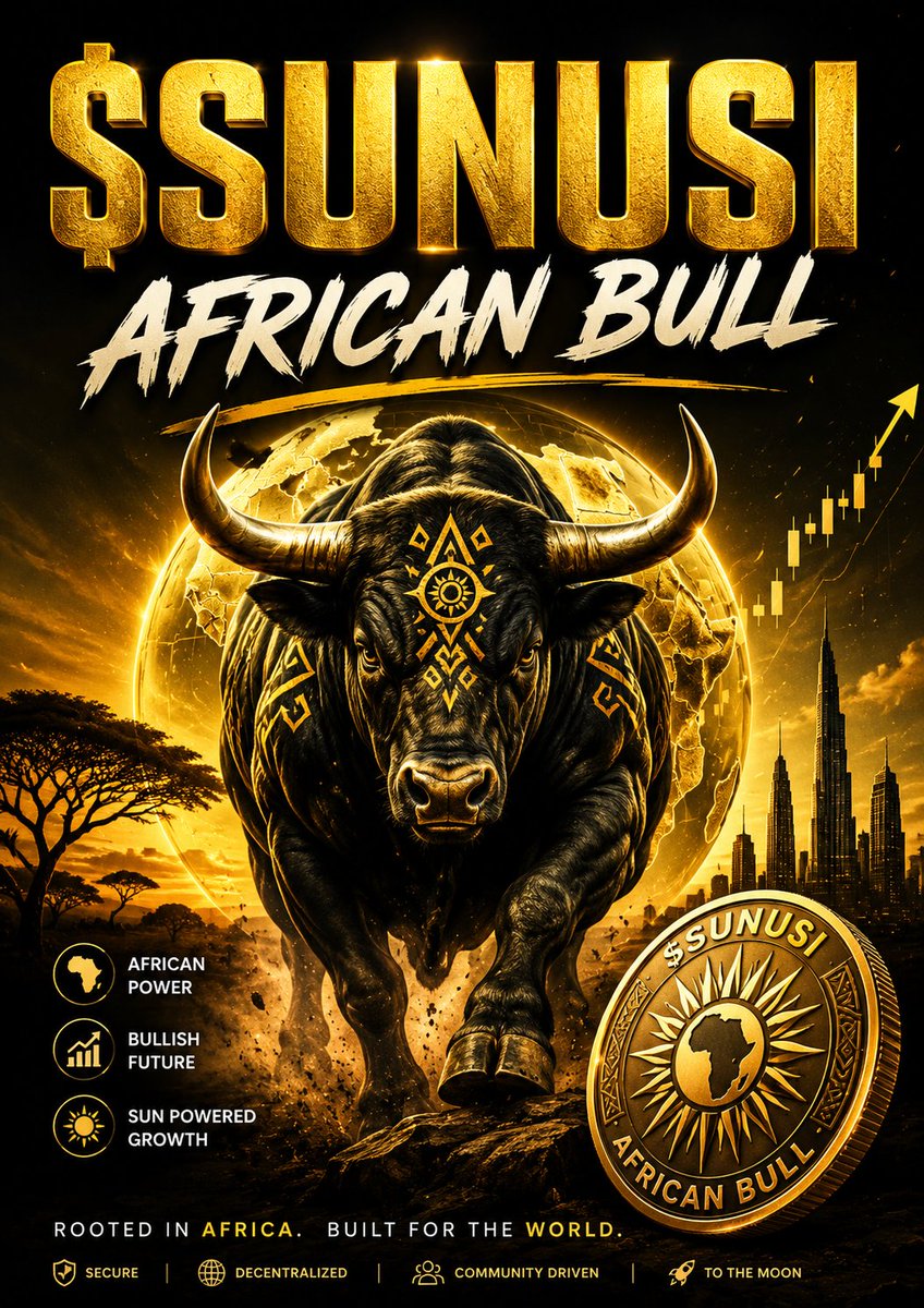 bash8581's tweet photo. $SUNUSI #TheAfricanBull
 @SunusiMinjibir 
@theafricanbulll

My address:
3hcF8RD5SUKqCuYzZdXV4hLkSMM6Ucs1miBKMhBput87

@MayorZ_Junior
@SunusiMinjibir
@AbdurahmnSani
@dexscreener
@BybitAfrica
@bitget
@CoinWOfficial

Inci arzikin Manzon Allah https://t.co/JI3tTObYxK