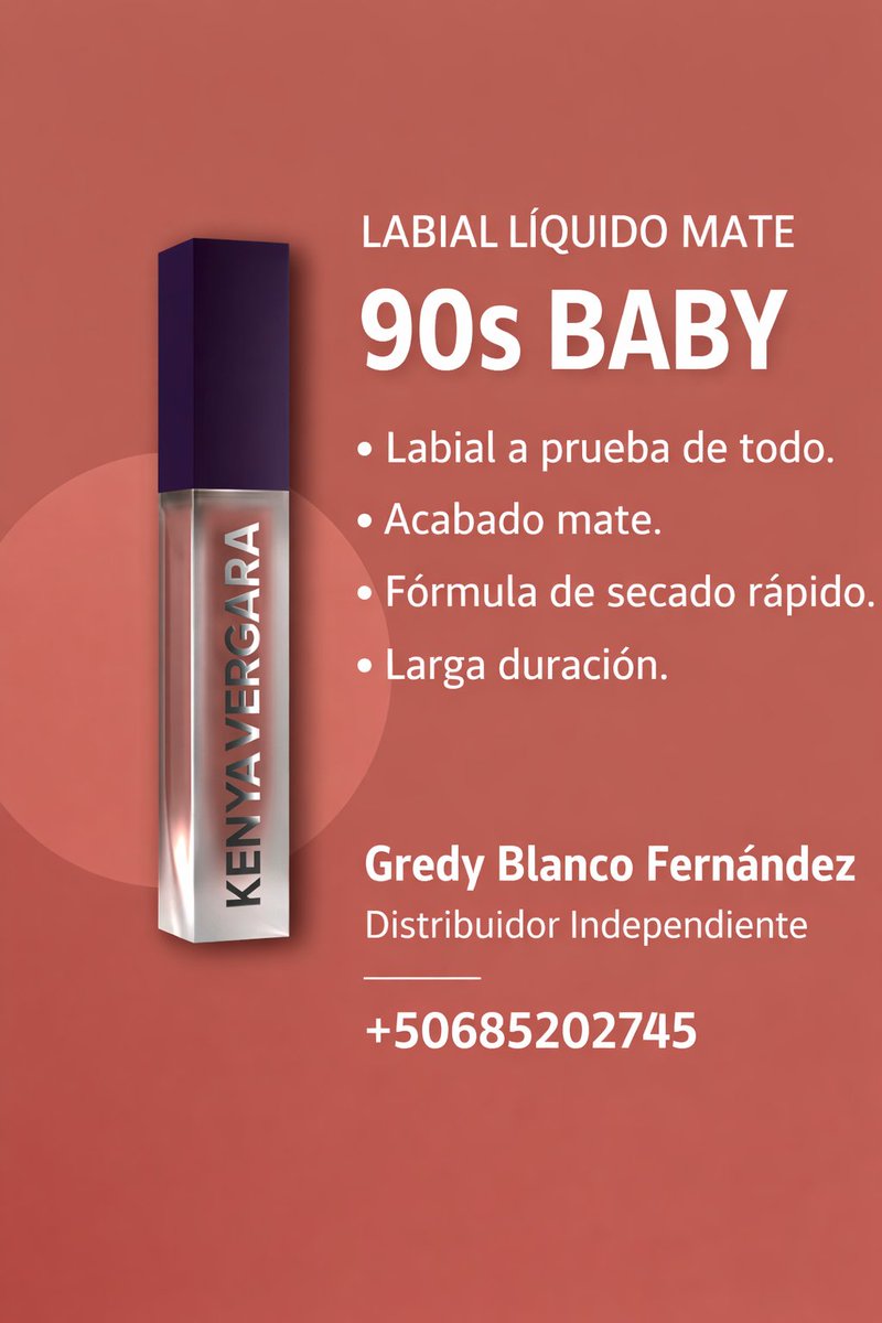 gredybf10's tweet photo. 🔴Labial a prueba de todo.
🔴Acabado mate.
🔴Fórmula de secado rápido.
🔴Larga duración. https://t.co/1US0Q3jie3