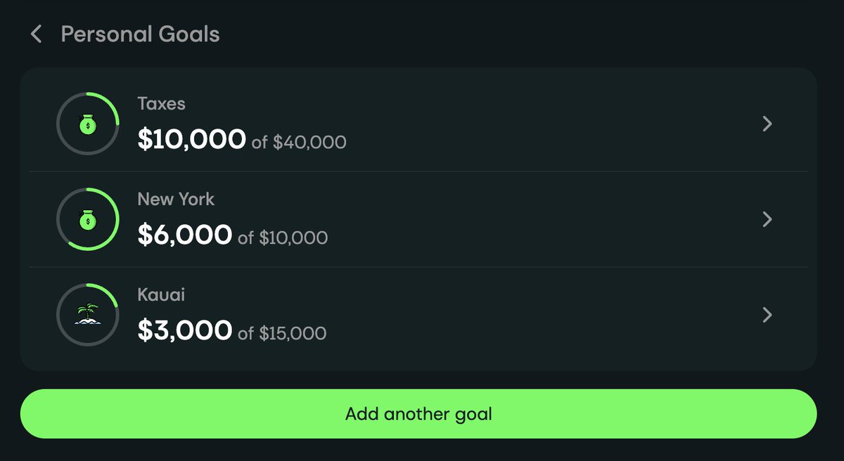 ethentree's tweet photo. Savings Goals are now live on @Send $SEND

iOS: https://t.co/zYKxhhLK1u
Android: https://t.co/k1xjqHQ56o https://t.co/nxzOcGYnvG