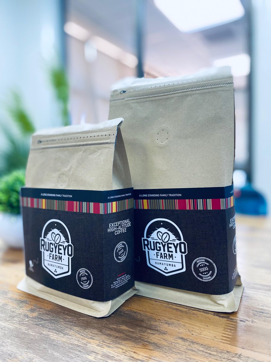 rkabushenga's tweet photo. Here is a fine Robusta from us at @RugyeyoFarmLtd. It is fermented for a unique profile & crafted for an espresso brew. Quick coffee lesson-it is the good quality beans we use for the best cups. It is the best coffee experience & is high value. Instant coffees are made out of low grade beans and sometimes even husks. The only value it brings to the consumer is convenience. Nothing else. Brewed coffee on the other hands has immense metabolic health benefits especially anti-oxidation. For our quality, we aim to play in the high value, high end brew market!