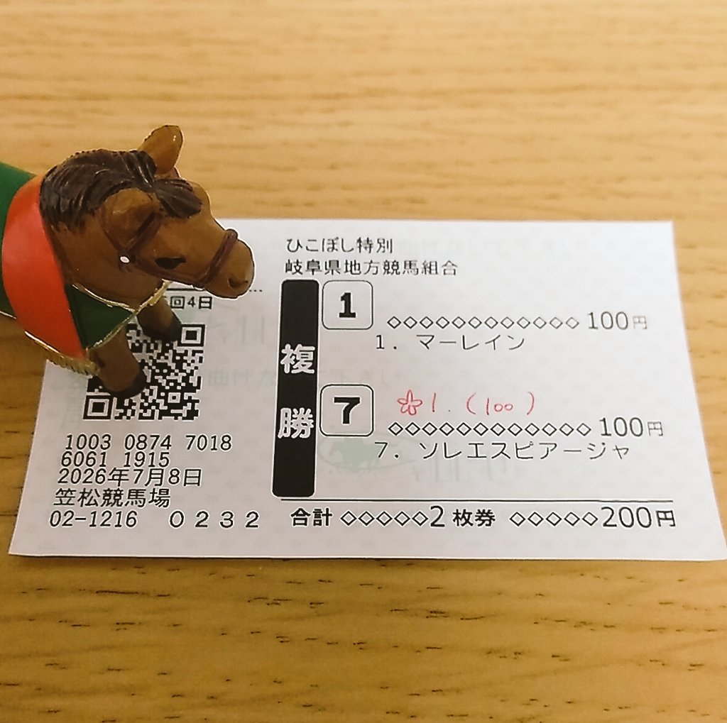 お仕事終わった！せめてマーレインちゃんの応援に行きたい！ 12R 16:55
