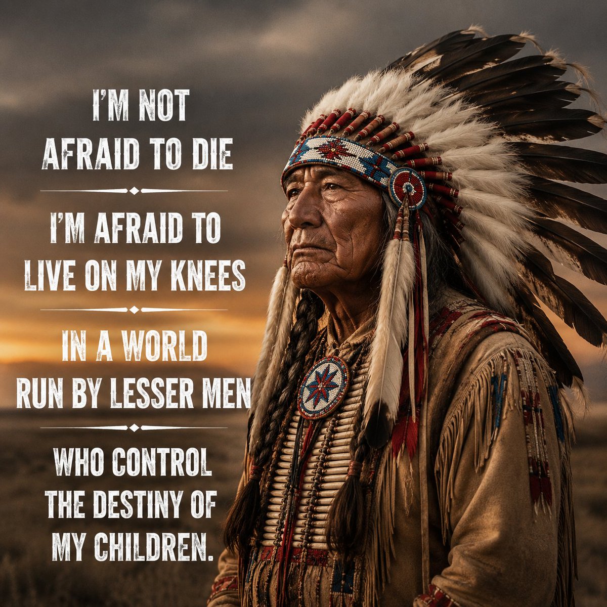 culture24823's tweet photo. True strength is standing for your people, your values, and future generations—even when the path is difficult. Courage leaves a legacy that time cannot erase. 🪶

#NativeAmerican #IndigenousVoices #NativePride #Strength #Honor #Resilience https://t.co/tCdxzh9kKg