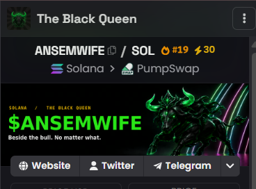 Blackqueensol's tweet photo. 30X BOOSTED $ANSEMWIFE https://t.co/1oVVcrAgkM