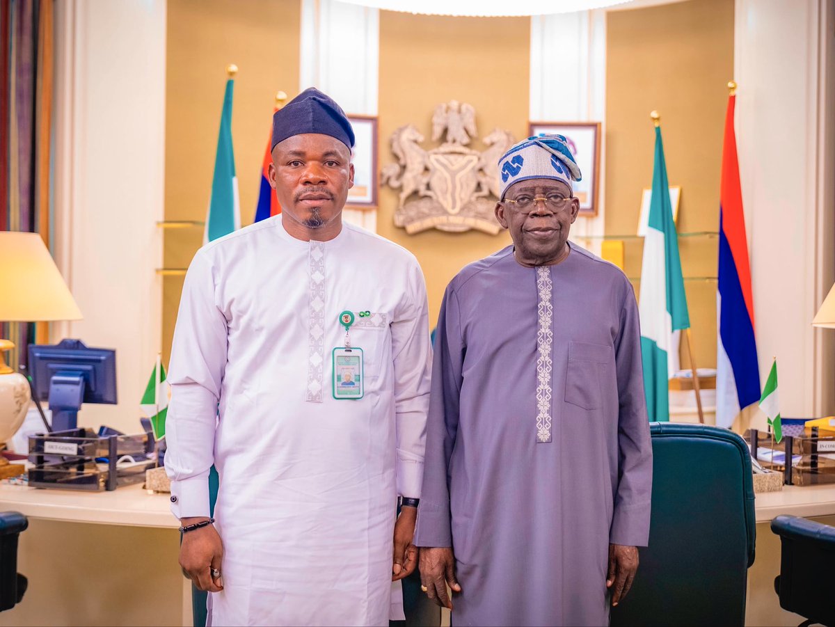 oluosanip's tweet photo. Yesterday, I had the privilege of meeting with His Excellency, President Bola Ahmed Tinubu, GCFR, to present a strategic briefing on NADDC’s progress in advancing Nigeria’s automotive industry. I deeply appreciate Mr. President for his time, attention and unwavering commitment to policies that continue to accelerate Nigeria’s industrialization and position our automotive industry for sustainable global competitiveness.

#Naddc
#NigeriaFirst
#RenewedHope
#NigeriaAutomotive