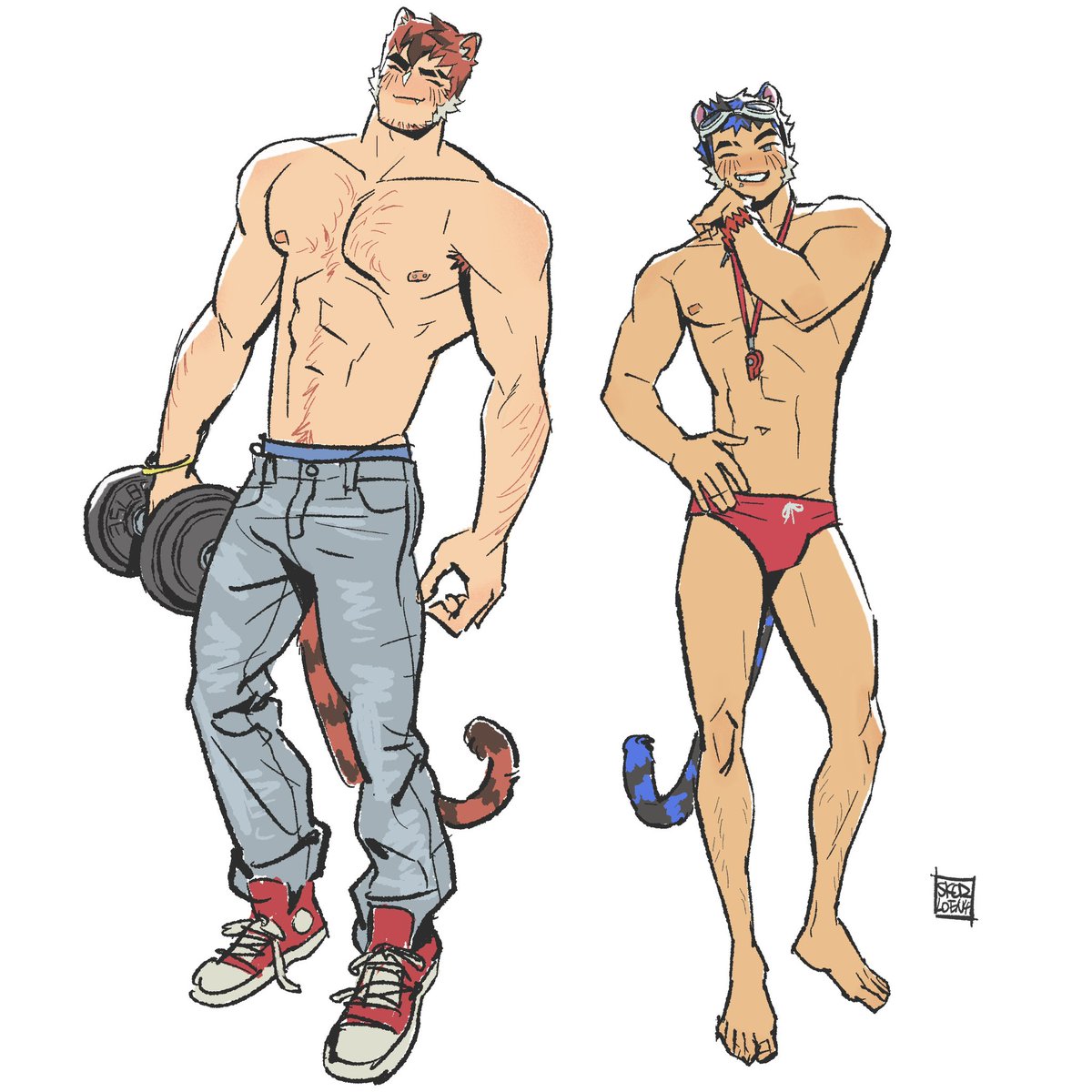 SKCD_Loen4's tweet photo. Fitness coach💪and lifeguard🛟
#oc https://t.co/3lbhYyvJ3R