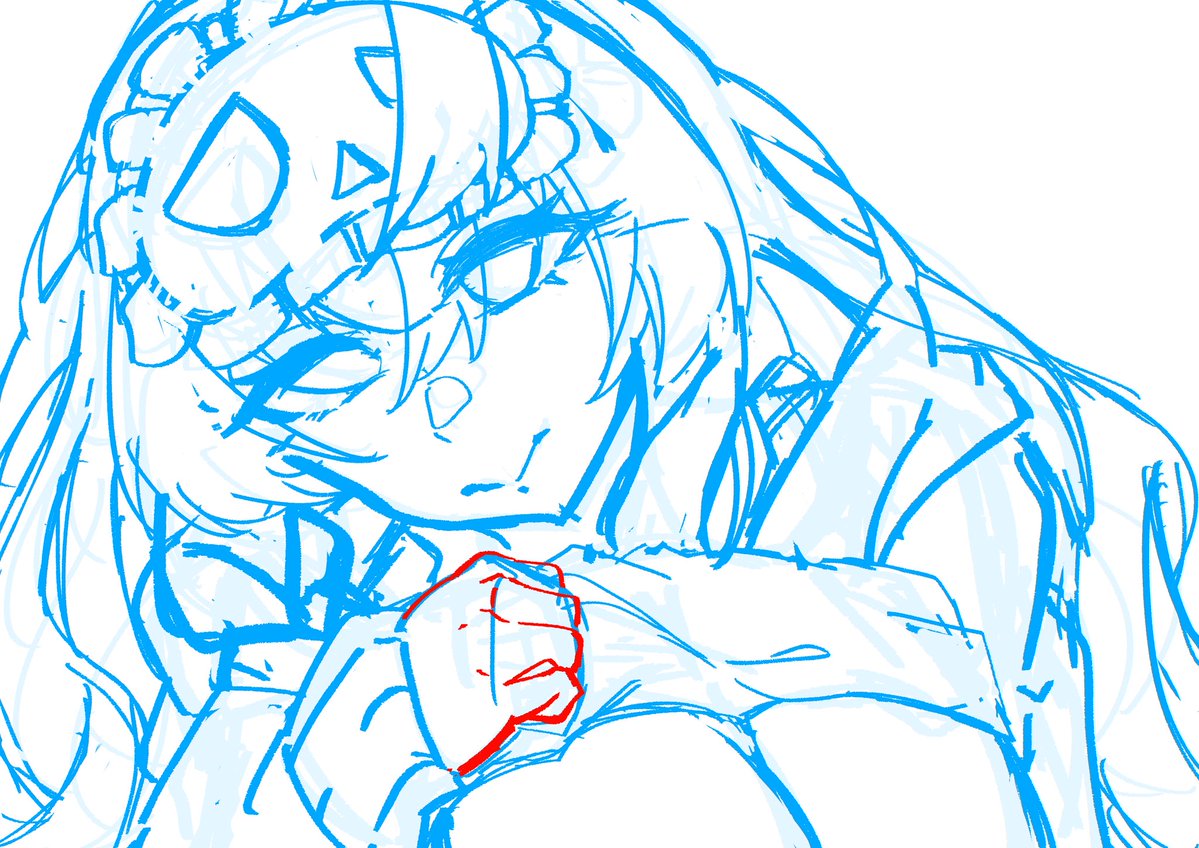 _ksirooo's tweet photo. want to draw some sketch #hoshinovArt #Moona_Hoshinova https://t.co/0ataLh4u0t