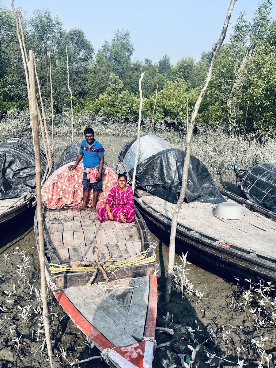 V2VPartnership's tweet photo. 📸 Take a look at these photos taken at Jharkhali, Sundarbans, West Bengal, India. 

Read more👉https://t.co/scmehfh8Ih https://t.co/eVQvpSPuSR