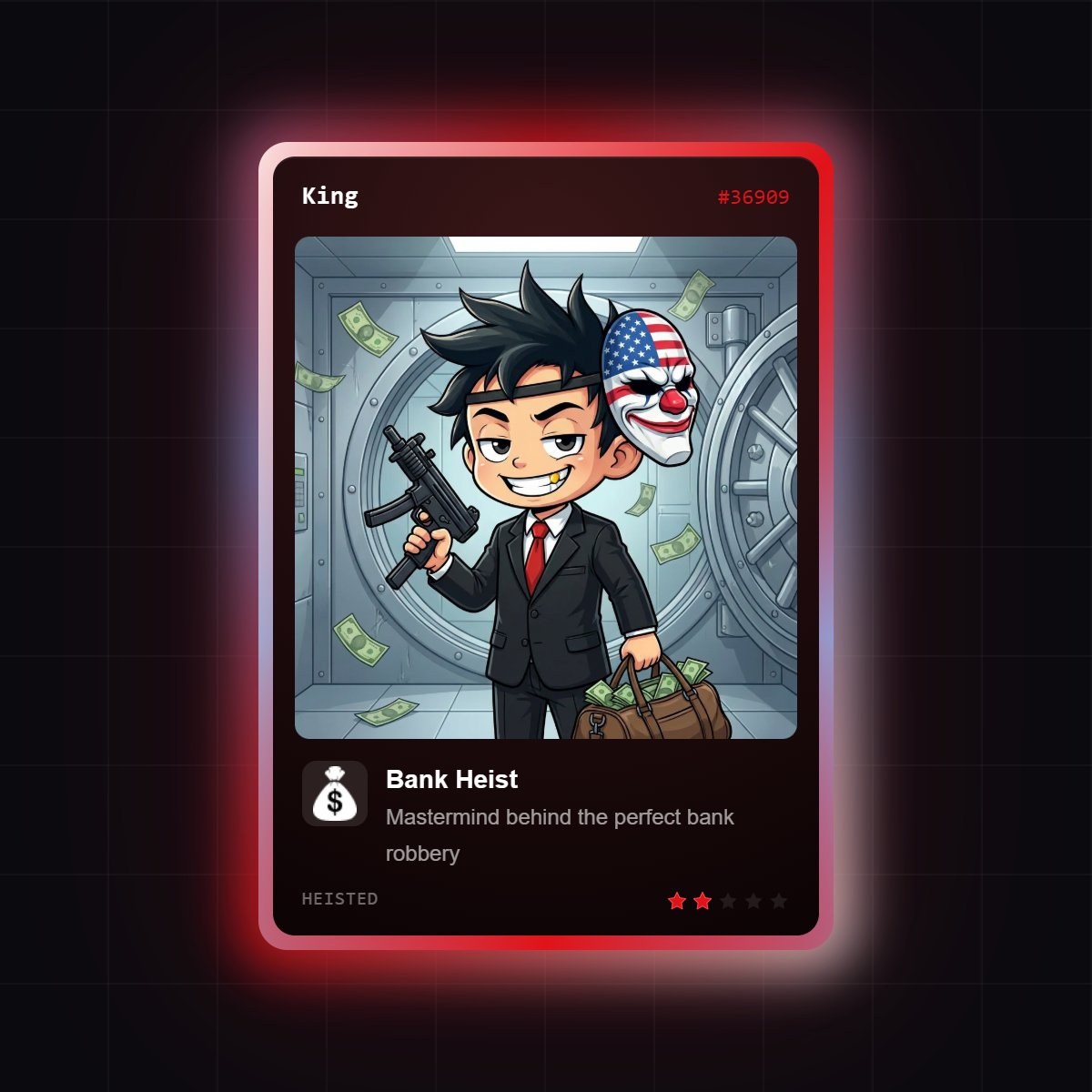 Wannie2102's tweet photo. I'm robbing a bank soon

Join my crew @Heistedxyz

[ drop your card below👇] https://t.co/HZ8RGZuBpy