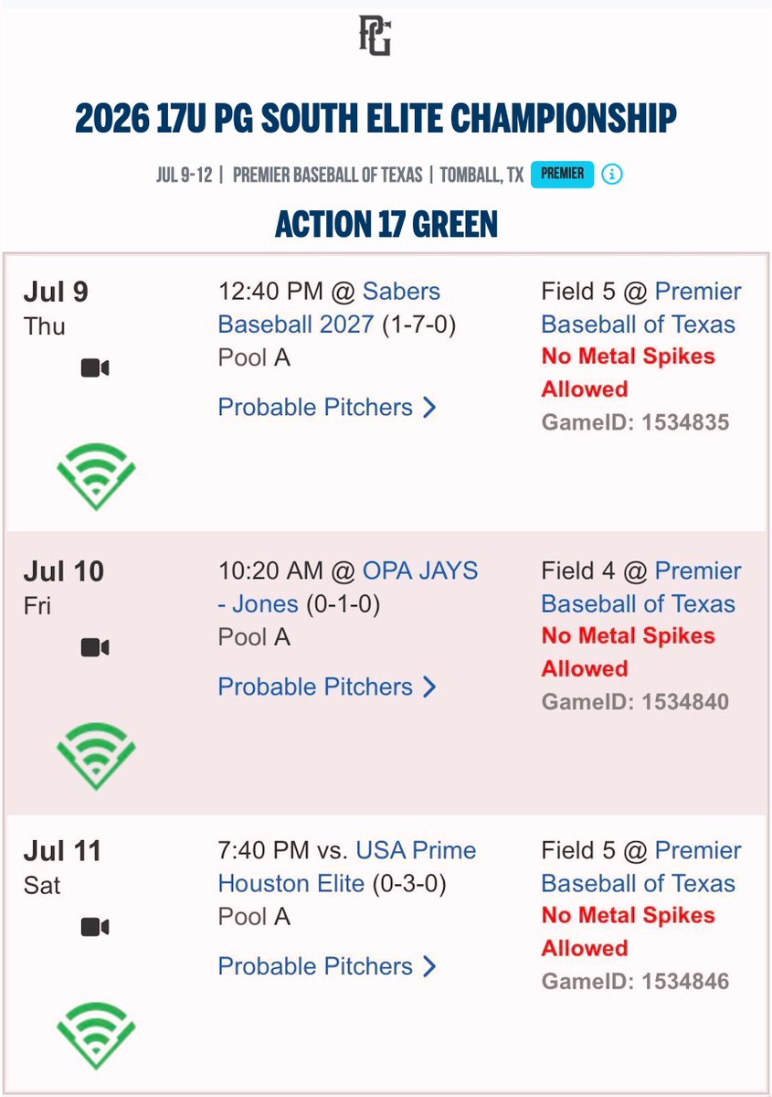 GreySternfeld's tweet photo. Excited to get back out with my teammates this week in Tomball for the @Texas_PG South Elite Championship. 

@ActionBaseball 

#Uncommitted #Uncommitted2027 #2027SS https://t.co/fJWVchpgaS