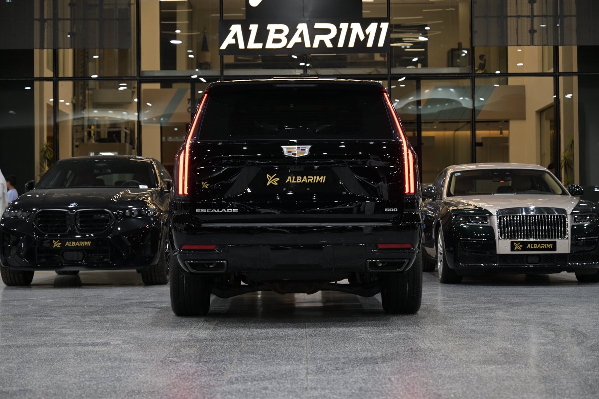 AlBarimi_Cars's tweet photo. أهلاً وسهلاً بكم في شركة البريمي للسيارات
📍 الرياض – معارض القادسية

نسعد بخدمتكم ونشرف بمتابعتكم لنا عبر حساباتنا الرسمية:
 إنستقرام | X (تويتر) | سناب شات | فيسبوك | تيك توك
 @Albarimi
يسرنا شركة البريمي للسيارات أن نقدم لكم العرض الأفضل
لهذا اليوم سيارة: 
ماركة السيارة: Cadillac
 الموديل:2025
 الفئة:ESCALADE

للاستفسار ومعرفة العروض والأسعار يرجى التواصل عبر
☎️ الرقم الموحد: 920033340

رأيكم يهمنا، ونسعد بتقييمكم لنا
شركة البريمي للسيارات – ثقة وتميّز