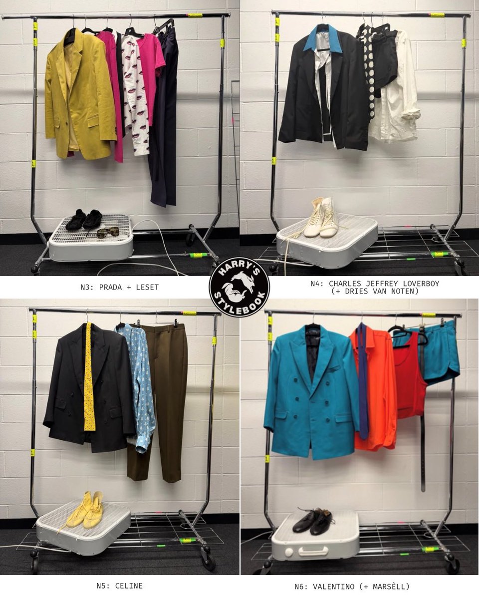 harrysstylebook's tweet photo. 👔: @SS_DALEY / @JW_ANDERSON / @Prada / #LESET / @_charlesjeffrey / @celineofficial / @MaisonValentino / #KeoghDewar / @McQueen
ー
Styled by Harry Lambert
naom_c
ellabacon_
fundmc27
zazamcdonald https://t.co/cwEpacEX2d