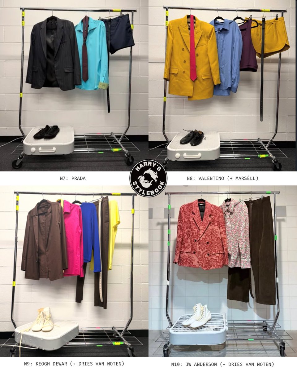 harrysstylebook's tweet photo. 👔: @SS_DALEY / @JW_ANDERSON / @Prada / #LESET / @_charlesjeffrey / @celineofficial / @MaisonValentino / #KeoghDewar / @McQueen
ー
Styled by Harry Lambert
naom_c
ellabacon_
fundmc27
zazamcdonald https://t.co/cwEpacEX2d