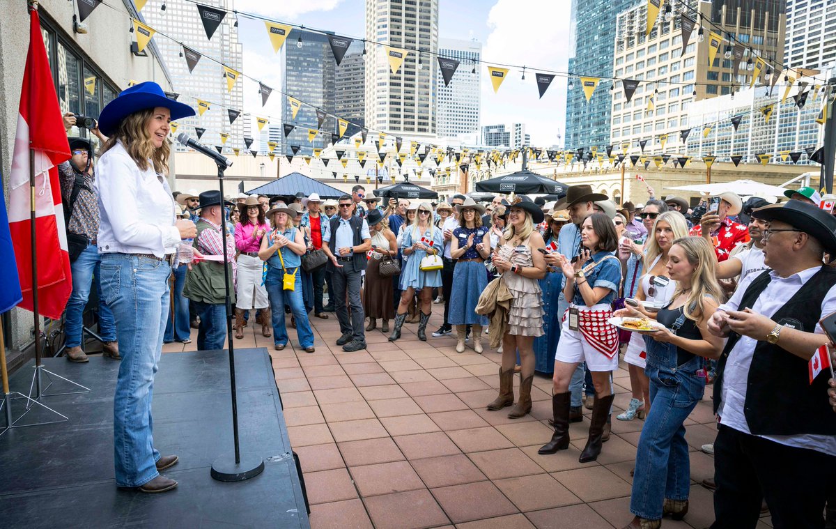 aruddy's tweet photo. Honoured to emcee and host @CounselPA's 2026 Stampede Rooftop Reception. Great conversations, new connections and an incredible group of leaders from across Canada. Thanks to our guests, sponsors and the Counsel team for making it a success. 🤠🇨🇦 #Stampede2026 https://t.co/IbpnNWw7lF
