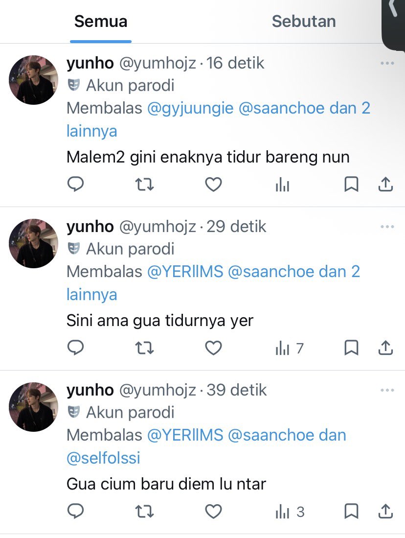 saanchoe's tweet photo. @yumhojz @gyjuungie @YERllMS @selfolssi Gua kira rame apa RAME ENIH BOCAH NGAJAK TIDUR. Pantes jadi lingset. https://t.co/goiJiDL4yt