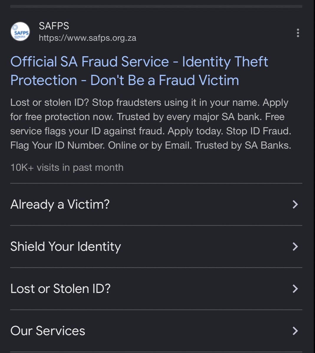 azzy_khum's tweet photo. @SZondi Please also register your ID on SAFPS. https://t.co/ajMHe3V55M