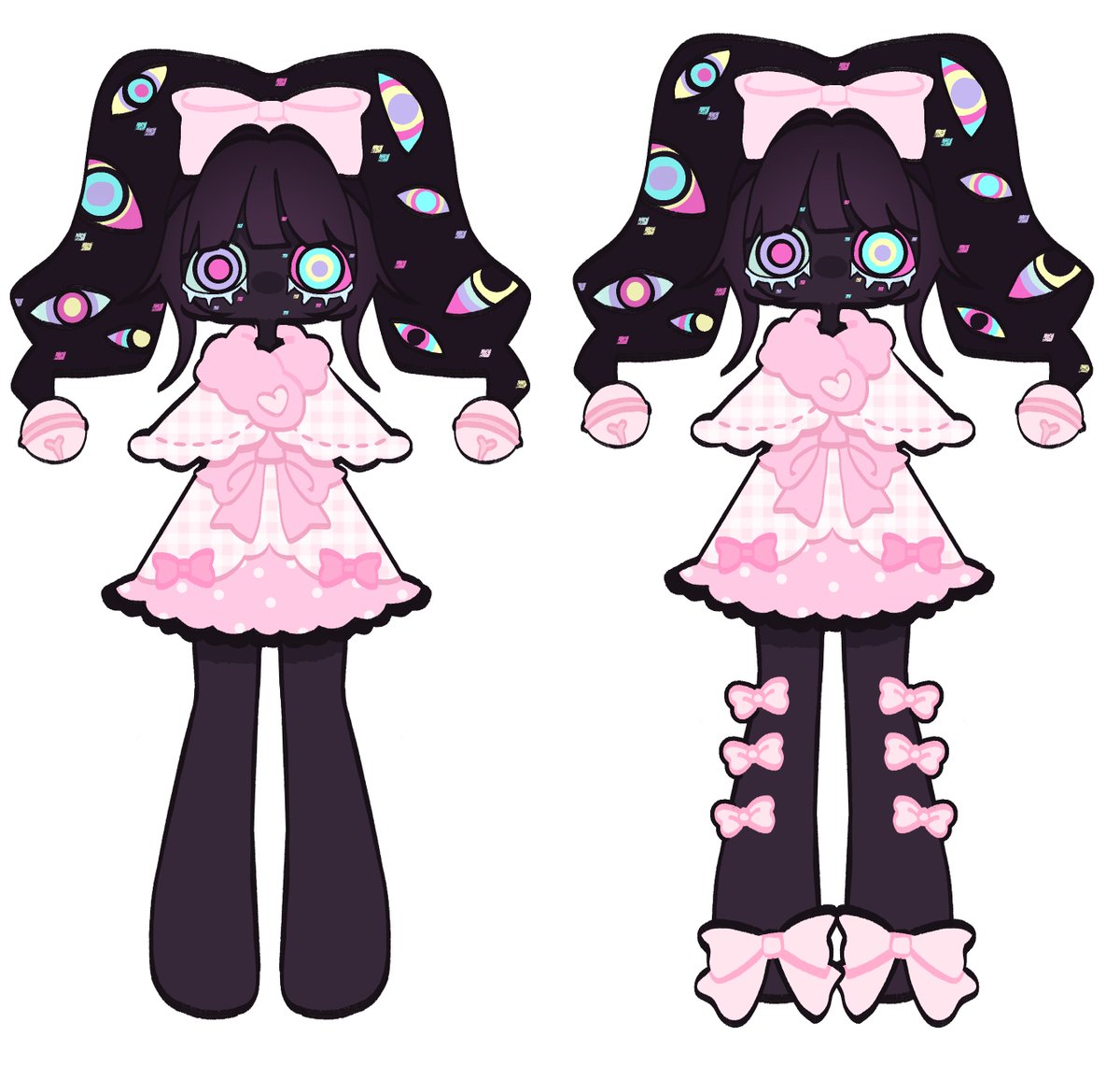 sugarpillzstraw's tweet photo. Abstracted lolita jax and pomni inspired adopts!

#adopt #theamazingidigitalcircus https://t.co/anvg5OvaaE