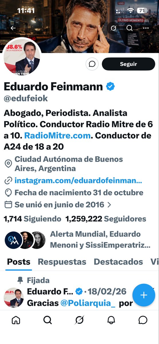 minibook007's tweet photo. @SUAREZDEJALISCO @edufeinnmanok Esta es la cuenta de el ! No la q tú pusiste jaja https://t.co/9kM34SRC7w