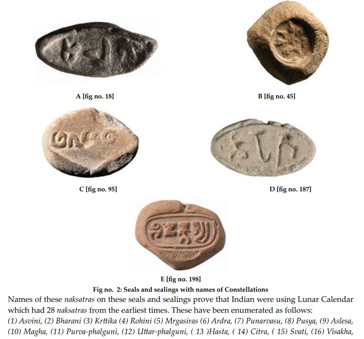 yajnadevam's tweet photo. I could call these 200 BCE brahmi inscriptions as Indus inscriptions and to a naive reader, it would seem plausible. 

The constellation names are also attested in the Indus corpus https://t.co/CtxgoHgVLz