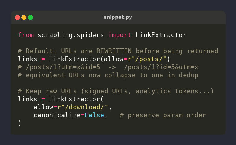 Scrapling_dev tweet picture