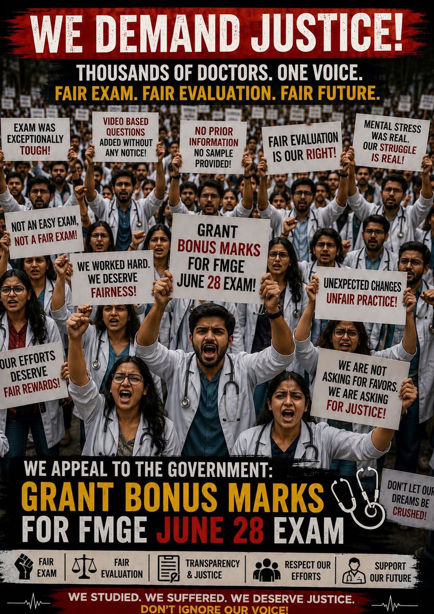 gaganarorahere's tweet photo. @NMCBharat @NbeIndia @fmge @JPNadda @MoHFW_INDIA @narendramodi @BhajanlalBjp @gupta_rekha https://t.co/gZom9WWXQ6