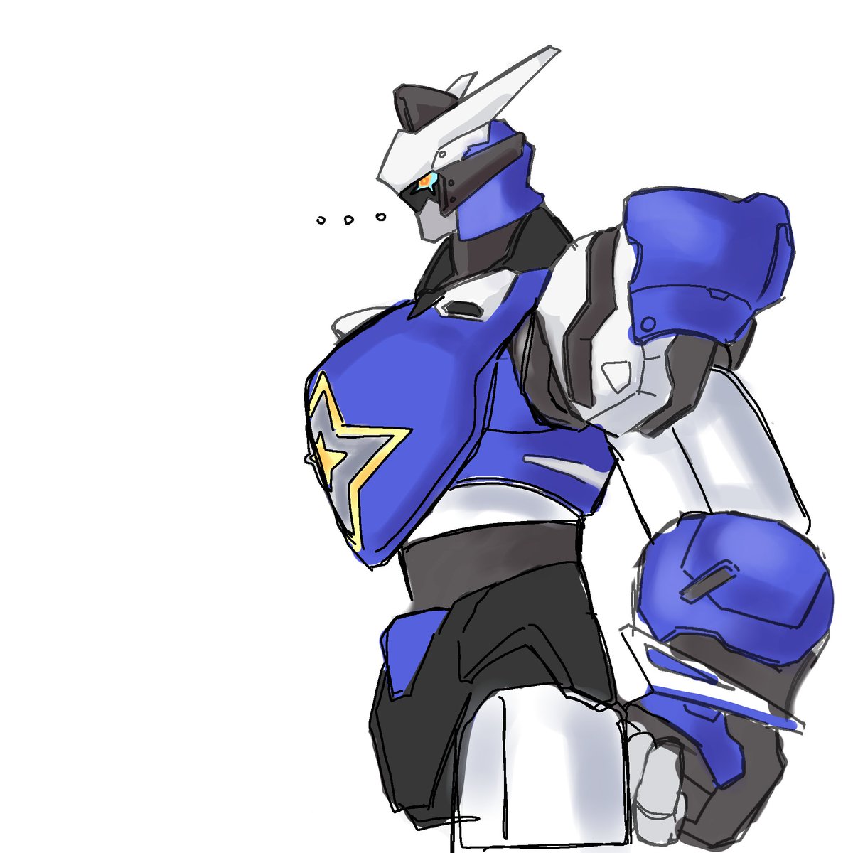 Hungry4potato's tweet photo. Drawing another enemy from Honkai star rail that I like. (I think imaginary creatures there have their appearances and personalities affected by people. So yea) https://t.co/PJc2cE0F03