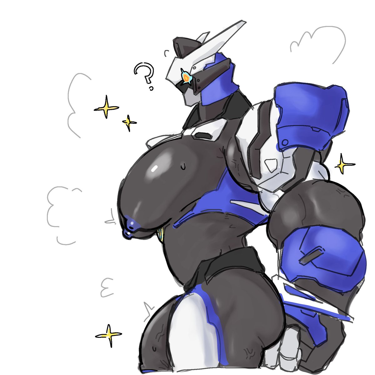 Hungry4potato's tweet photo. Drawing another enemy from Honkai star rail that I like. (I think imaginary creatures there have their appearances and personalities affected by people. So yea) https://t.co/PJc2cE0F03