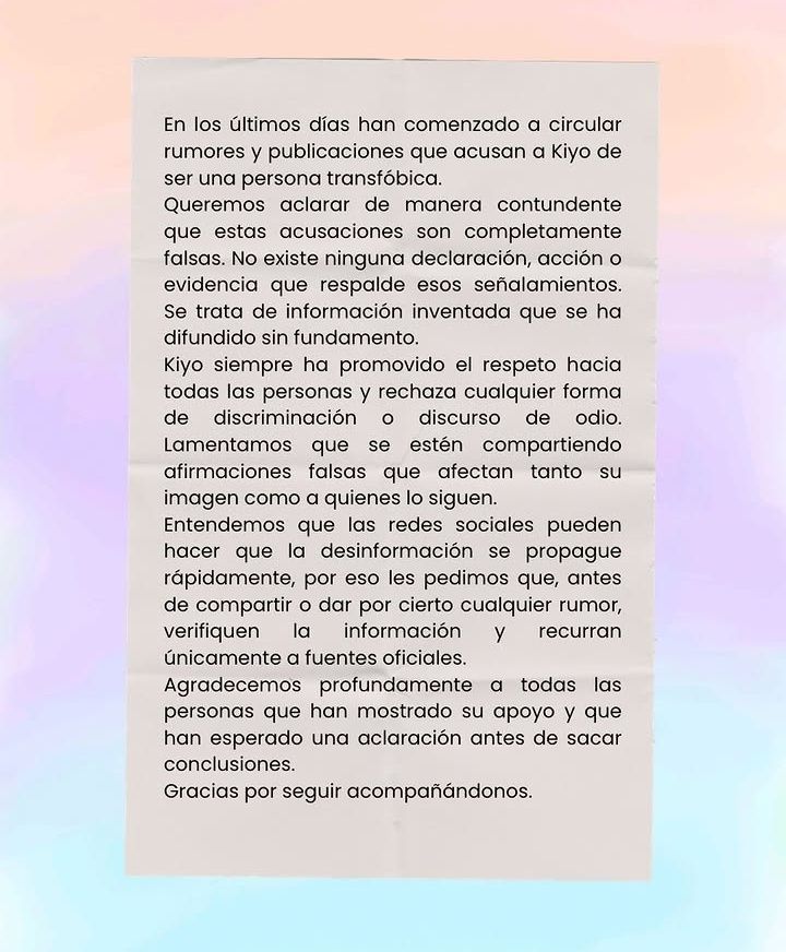 ASUNTO123669's tweet photo. "Información inventada que se ha difundido sin fundamento" cuando ellos mismos han confirmado varias veces que si lo dijo y hasta pasaron capturas de la conversación https://t.co/Ai19S3uIft