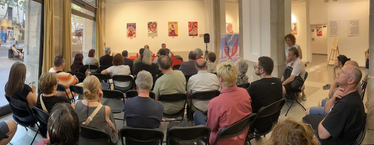 cnt_sabadell's tweet photo. Comencem la presentació de les jornades conmemoratives del 90è aniversari de la revolució social a Sabadell

#Sabadell #MemòriaHistòrica https://t.co/4WVJXjEdYN