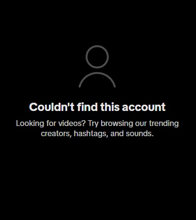 libsoftiktok's tweet photo. UPDATE: He just scrubbed his TikTok account https://t.co/Sflv6oQiO8
