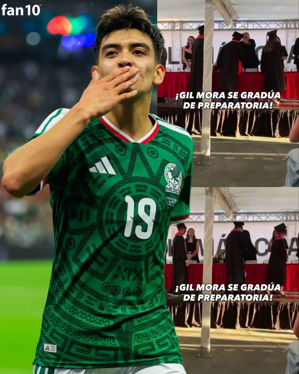En_jupiter_'s tweet photo. ¡¡LO LOGRÓ!! ¡¡NUESTRO MUCHACHO LO LOGRÓ!! 🧑‍🎓 

Gilberto Mora se ha graduado oficialmente de la preparatoria. Nuestro niño, nuestro muchacho, el futuro del país sumó un logro más a su vida. 

TE QUEREMOS MUCHO MORITA. FELICIDADES. 🤩🇲🇽 https://t.co/wmxriDCVww