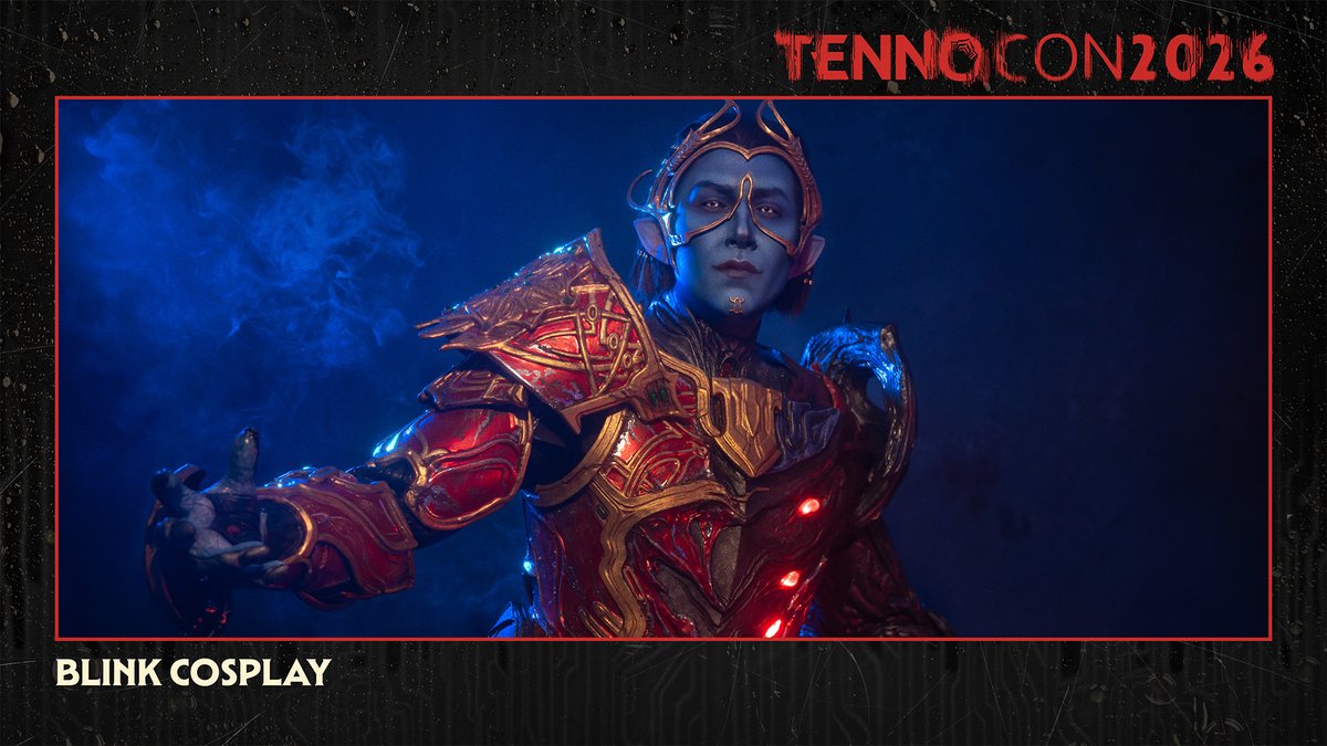 PlayWarframe's tweet photo. Give the Devil his due.

The one and only Roathe makes an appearance at #TennoCon 2026, and Blink Cosplay did a fantastic job pulling him from purgatory for the show. https://t.co/gPzVg0VlQY https://t.co/bIEPcjEccj