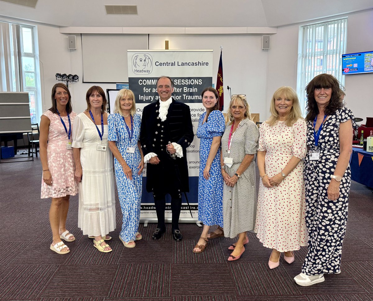 HeadwayCL's tweet photo. ⭐️ ⭐️ What an amazing event! Everyone had a wonderful time at our Afternoon Tea and Bake Off! ☕🍰

A huge thank you to our Guest of Honour, David Collinge, High Sheriff of Lancashire our Trustees, volunteers, choirmaster Steve Brown, and everyone who joined us 💙 https://t.co/qDFEyPnvuO