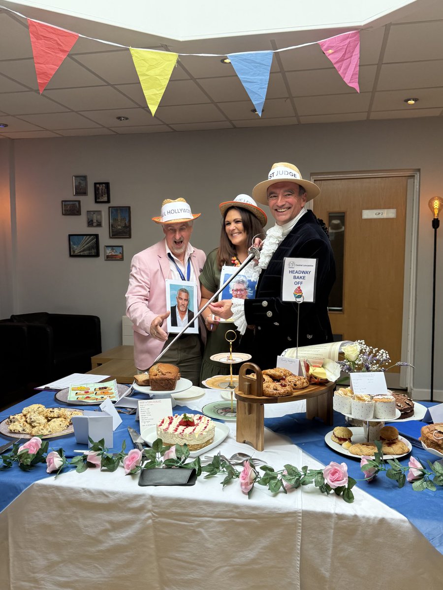 HeadwayCL's tweet photo. ⭐️ ⭐️ What an amazing event! Everyone had a wonderful time at our Afternoon Tea and Bake Off! ☕🍰

A huge thank you to our Guest of Honour, David Collinge, High Sheriff of Lancashire our Trustees, volunteers, choirmaster Steve Brown, and everyone who joined us 💙 https://t.co/qDFEyPnvuO