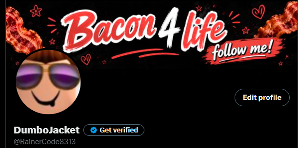 RainerCode8313's tweet photo. BACON GANG FOLLOW OR LIKE REPLY (you dont have to) i will be happy #BACONGANG #Bacon4life https://t.co/fGCODcmvq2