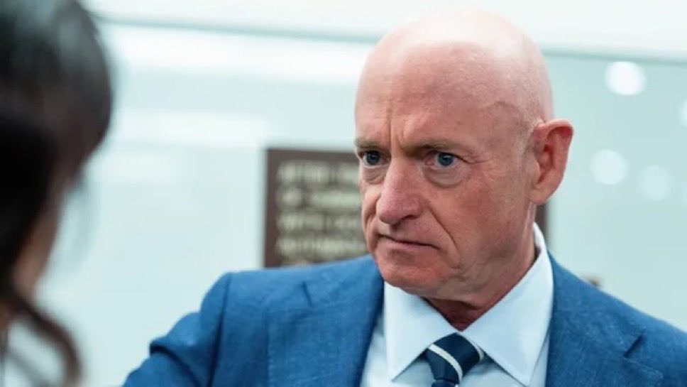 IanJaeger29's tweet photo. JUST IN: Democratic Senator Mark Kelly warns that ICE agents might be placed at polling stations for the midterms. https://t.co/eFUPhWm1Co