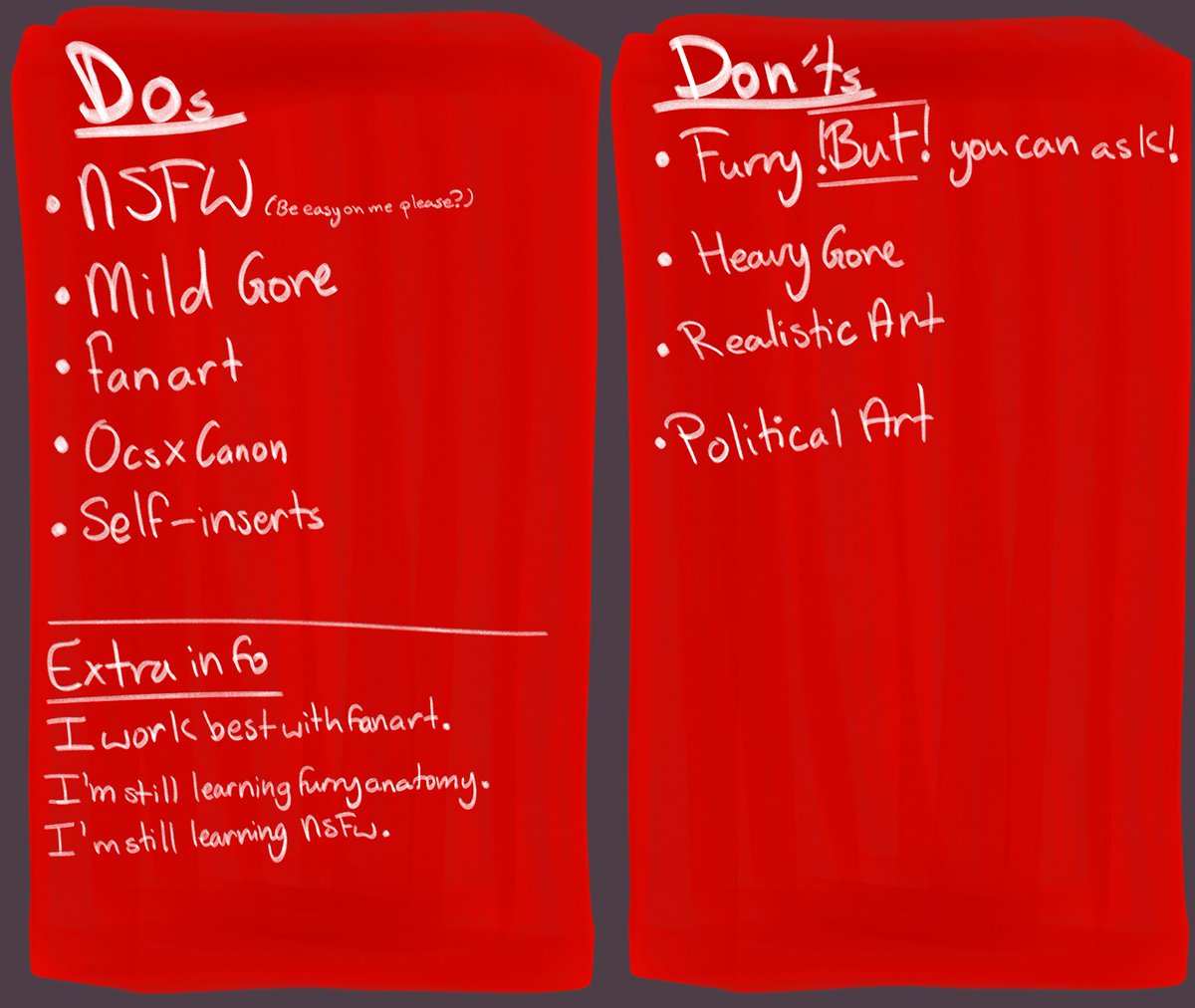 DEAFIE_'s tweet photo. I HATED HOW MY OLD COMMISSION SHEETS LOOKED
SO I MADE A NEW ONE

#alastor #alastorhartfelt #alastorhazbinhotel #vox #voxhazbinhotel https://t.co/TlfbvUl3eE